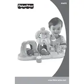 Fisher Price Mattel Baby Dinoland K6692 Toy manual cover