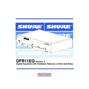 Shure DFR11EQ V5 Microphone manual cover