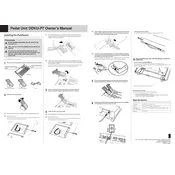 Yamaha DDKU-P7 Pedal manual cover