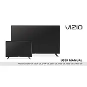 Vizio D24h-G9 TV manual cover