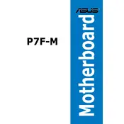 ASUS P7F-M Motherboard manual cover