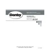 Danby DMW111KBLDB Microwave manual cover