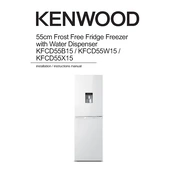 Kenwood KFCD55B15 manual cover