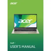 Acer Swift 1 Win11 SF114-33 Laptop manual cover