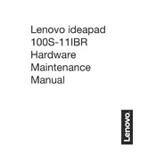 Lenovo 100S-11IBR Laptop manual cover