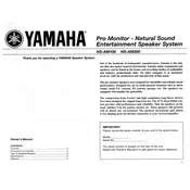 Yamaha NS-AM100 Speaker manual cover