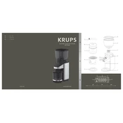 Krups GX420851 Coffee Grinder manual cover