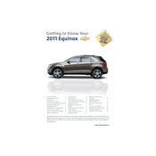 Chevrolet Equinox 2011 manual cover