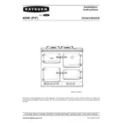 AGA Rayburn 400K F Cooker manual cover