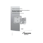 Worcester Greenstar Comfort 2 RF 2017 Thermostat manual cover