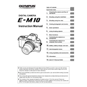 Olympus E-M10 manual cover