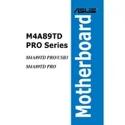 ASUS M4A89TD PRO-USB3 Motherboard manual cover