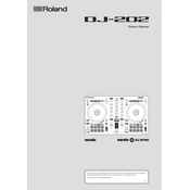 Roland Serato DJ-202 manual cover