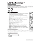 Sealey RJA1550.V2 Trolley Jack manual cover