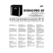 Peavey Studio Pro 60 Amplifier manual cover