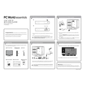 PC World Essentials P15DVDB10 manual cover