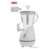 Back To Basics SUP400B Smoothie Maker manual cover