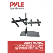 Pyle PLPTS45 Stand Holder manual cover