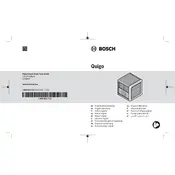 Bosch Quigo Laser manual cover