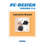 Brother PE-DESIGN Ver.2.0 manual cover