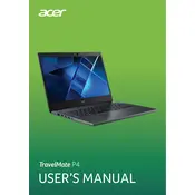 Acer TravelMate P4 TMP414-51-58VH Laptop manual cover