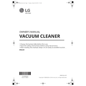 LG A926KSM.AFSELGA Vacuum manual cover