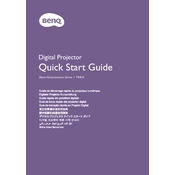 BenQ TK810 manual cover