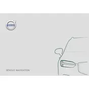 Volvo S90 Sensus Navigation 2018 manual cover