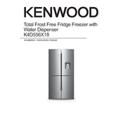 Kenwood K4D556X18 manual cover