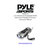 Pyle PSDNL12BK Flashlight manual cover