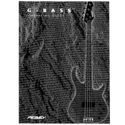 Peavey G-Bass Guitar manual cover