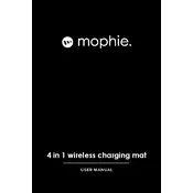 Mophie 4-In-1 Wireless Charging Mat Charger manual cover