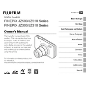 Fujifilm FinePix JZ300 Camera manual cover