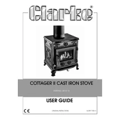 Clarke 6910110 Cottager 2 Cast Iron Stove manual cover