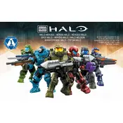 Mega Construx Mattel Halo Spartan Vale DKW65 Construction Set manual cover