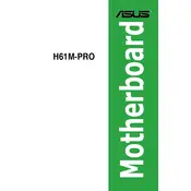 ASUS H61M-PRO Motherboard manual cover