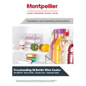 Montpellier WC38DDX Refrigerator manual cover