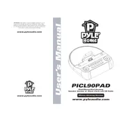 Pyle PICL90PAD Dock manual cover