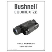 Bushnell 260230 Binocular manual cover