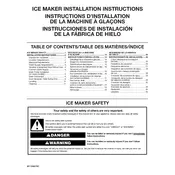 Whirlpool WUI75X15HB Ice Maker manual cover