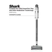 Shark IZ500 Vacuum manual cover