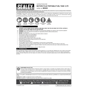 Sealey MS029 Tank manual cover