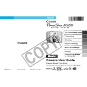 Canon PowerShot A560