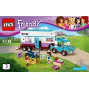 LEGO Friends 41125-1 Construction Set manual cover