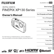 Fujifilm FinePix XP130 Series Camera manual cover