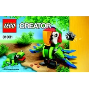 LEGO 31031-1 Construction Set manual cover