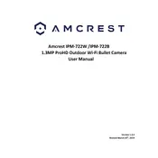 Amcrest IPM-722B Security Camera manual cover