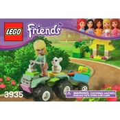 LEGO Friends 3935 Construction Set manual cover