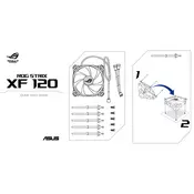 ASUS ROG STRIX XF 120 Fan manual cover