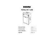 ION Total PA Live manual cover